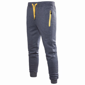 Men'S Casual Sports Fashion Elastic Belt Trousers