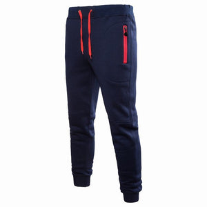 Men'S Casual Sports Fashion Elastic Belt Trousers