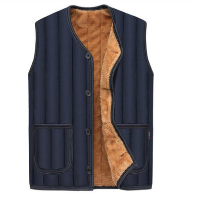 Middle-Aged And Elderly Waistcoat Thickened Vest Men'S Jacket