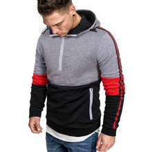 Load image into Gallery viewer, Men&#39;S Sports Stitching Loose Fleece Hoodie