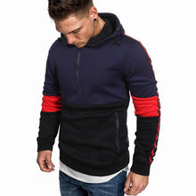 Load image into Gallery viewer, Men&#39;S Sports Stitching Loose Fleece Hoodie