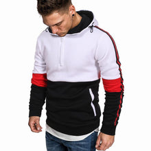 Load image into Gallery viewer, Men&#39;S Sports Stitching Loose Fleece Hoodie