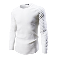 Load image into Gallery viewer, Men&#39;S Solid Color Pullover Long-Sleeved Knitted Slim-Fit Sweater