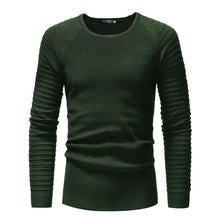 Load image into Gallery viewer, Men&#39;S Solid Color Pullover Long-Sleeved Knitted Slim-Fit Sweater