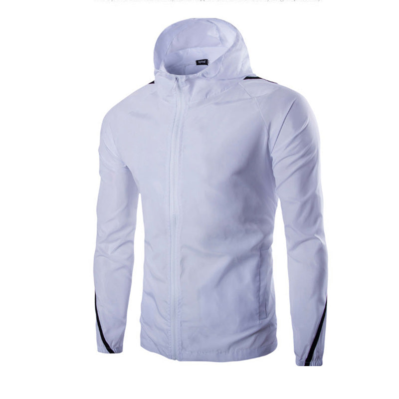 Men'S Hooded Casual Long Sleeve Jacket