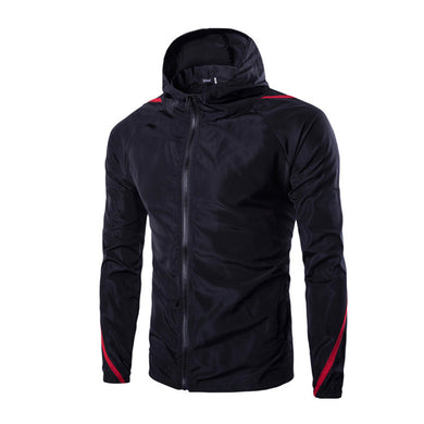 Men'S Hooded Casual Long Sleeve Jacket