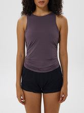 Load image into Gallery viewer, Lace-up Vest Bow Yoga Sports Blouse