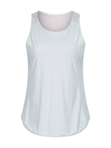 Yoga Vest Pure Color Quick-Drying Breathable Top