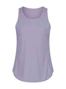 Yoga Vest Pure Color Quick-Drying Breathable Top