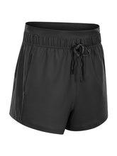Load image into Gallery viewer, Casual Solid Color Loose Breathable Drawstring Yoga Shorts