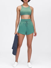Load image into Gallery viewer, Casual Solid Color Loose Breathable Drawstring Yoga Shorts
