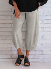 Load image into Gallery viewer, Women&#39;s Solid Color Simple Loose Casual Pants