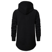 Load image into Gallery viewer, Men&#39;S Hoodie Dark Mid-Length Hooded Loose Coat