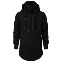 Load image into Gallery viewer, Men&#39;S Hoodie Dark Mid-Length Hooded Loose Coat