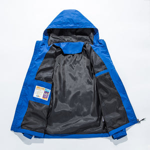 Men'S Outdoor Sports And Leisure Three-In-One Hooded Jacket