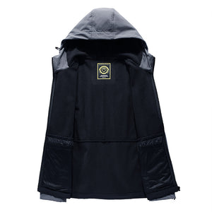 Men'S Casual Thin Loose Hooded Jacket