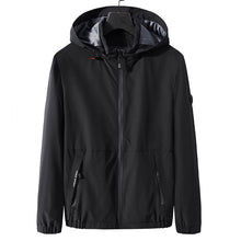 Load image into Gallery viewer, Men&#39;S Casual Spring And Autumn Thin Loose Hooded Jacket