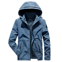 Load image into Gallery viewer, Men&#39;S Casual Spring And Autumn Thin Loose Hooded Jacket