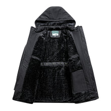 Load image into Gallery viewer, Men&#39;S Hooded Velvet Warm And Breathable Comfortable Cotton Jacket