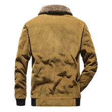 Load image into Gallery viewer, Men&#39;S Plus Fleece Warm And Comfortable Simple Cotton Jacket