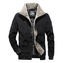 Load image into Gallery viewer, Men&#39;S Plus Fleece Warm And Comfortable Simple Cotton Jacket