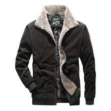 Load image into Gallery viewer, Men&#39;S Plus Fleece Warm And Comfortable Simple Cotton Jacket