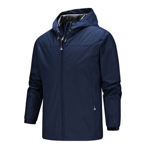 Men'S Outdoor Sports And Leisure Three-In-One Hooded Jacket