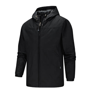 Men'S Outdoor Sports And Leisure Three-In-One Hooded Jacket