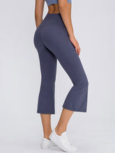 Load image into Gallery viewer, Stretch Slim Fitness Sports Flared Wide-Leg Yoga Pants