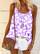 Load image into Gallery viewer, Fashion Printed Sleeveless Top Loose Camisole T-shirt
