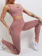 Load image into Gallery viewer, Two-piece Running Sports Fitness Bra Tight-fitting Hip Pants