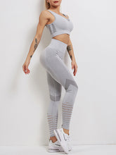 Load image into Gallery viewer, Two-piece Running Sports Fitness Bra Tight-fitting Hip Pants