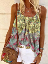 Load image into Gallery viewer, Bohemian Ethnic Print Sexy Sling Loose Top