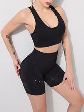 Load image into Gallery viewer, High Waist Tight Sports Shorts Quick-drying Running Yoga Suit