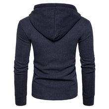 Load image into Gallery viewer, Men&#39;S Fashion Side Zipper Irregular Hem Hooded Sweatshirt