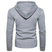 Load image into Gallery viewer, Men&#39;S Fashion Side Zipper Irregular Hem Hooded Sweatshirt