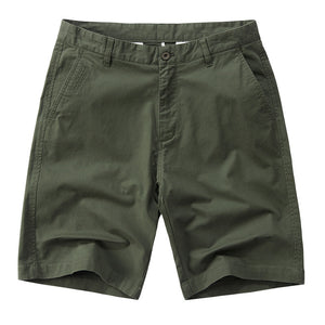 Men'S Casual All-Match Solid Color Breathable Shorts