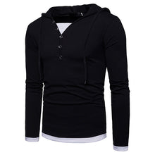 Load image into Gallery viewer, Fashion Men&#39;S Hooded Long-Sleeve Stitching Sports Pullover Hoodie