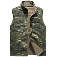 Load image into Gallery viewer, Men&#39;S Outdoor Leisure Double-Sided Loose Camouflage Vest