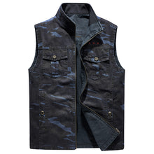 Load image into Gallery viewer, Men&#39;S Outdoor Leisure Double-Sided Loose Camouflage Vest