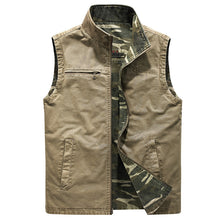 Load image into Gallery viewer, Men&#39;S Outdoor Leisure Double-Sided Loose Camouflage Vest