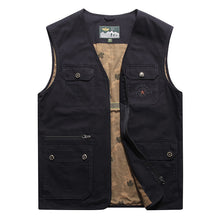 Load image into Gallery viewer, Men&#39;S Casual Waistcoat V-Neck Multi-Pocket Vest