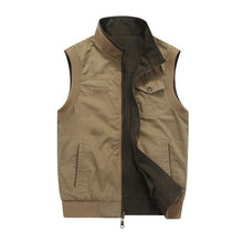 Load image into Gallery viewer, Men&#39;S Casual Workwear Double-Sided Vest Multi-Pocket Waistcoat