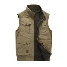 Load image into Gallery viewer, Men&#39;S Casual Workwear Double-Sided Vest Multi-Pocket Waistcoat