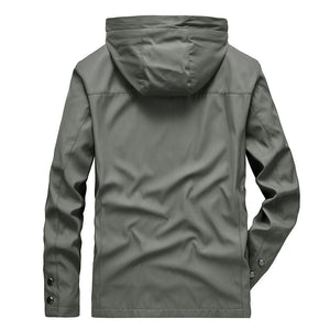 Men'S Casual Fashion Youth Hooded Jacket