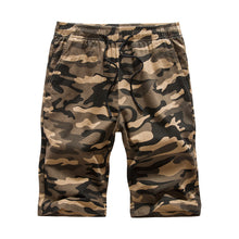 Load image into Gallery viewer, Men&#39;S Camouflage Casual All-Match Cotton Loose Five-Point Pants