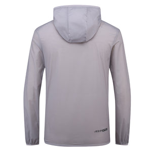 Men'S Sunscreen Summer Breathable Thin Breathable Loose Jacket