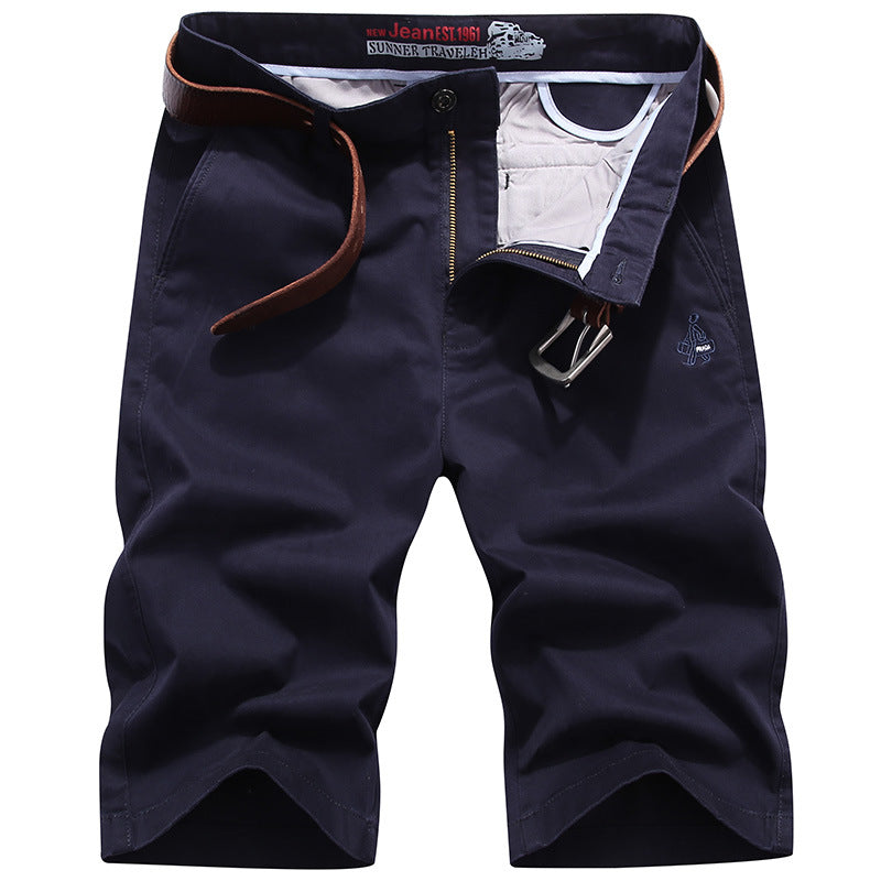 Men'S Casual All-Match Overalls Shorts