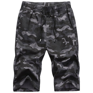 Men'S Camouflage Cotton Tooling Casual Beach Pants