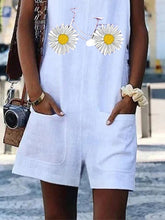 Load image into Gallery viewer, Women's Fashion Printed Sleeveless Loose Casual Jumpsuit